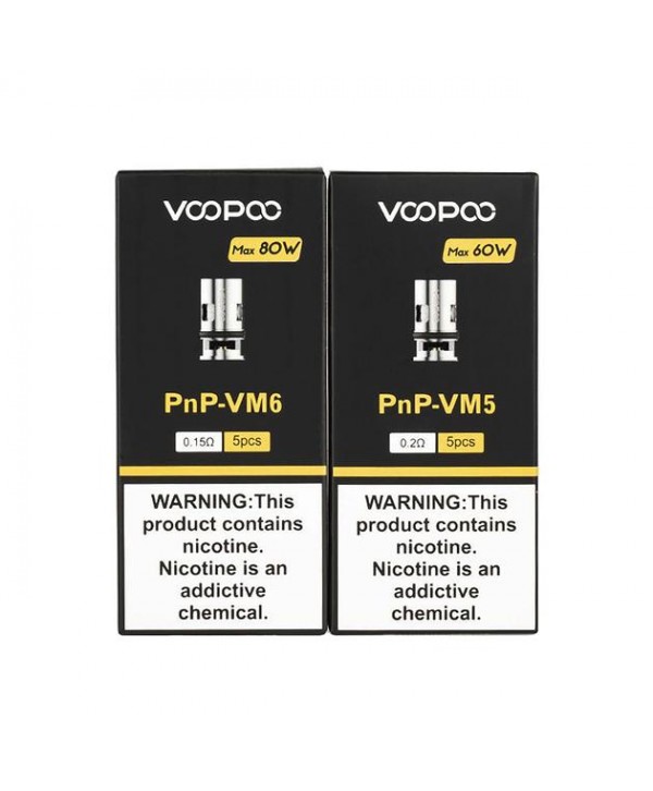 VooPoo PnP Replacement Coils [5 pack]