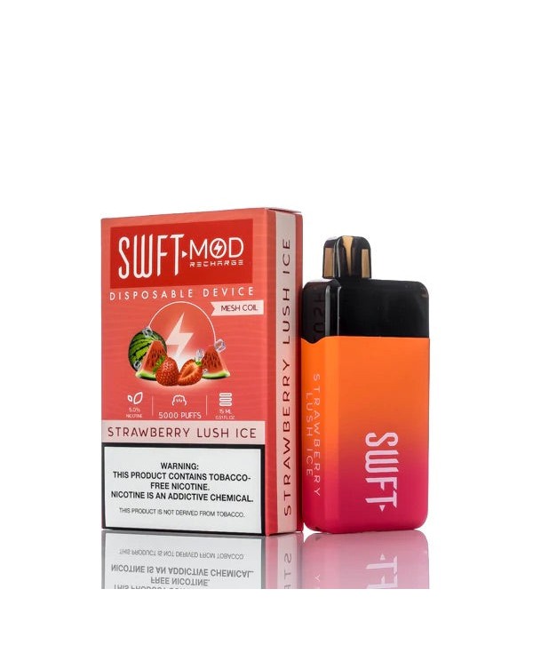SWFT Mod Disposable Device [5000 puffs] - Strawberry Lush Ice