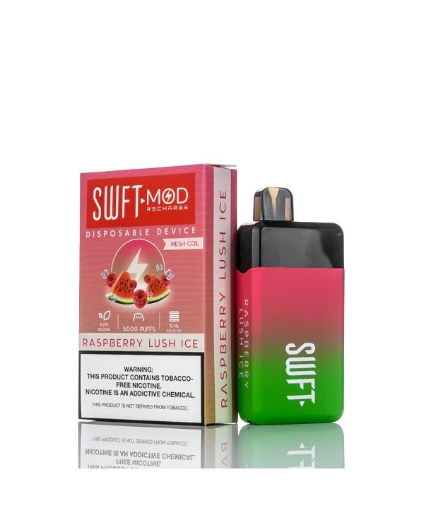 SWFT Mod Disposable Device [5000 puffs] - Raspberry Lush Ice