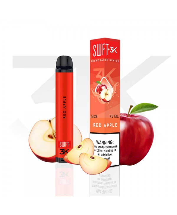 SWFT 3K disposable - Red Apple - 3000 puffs