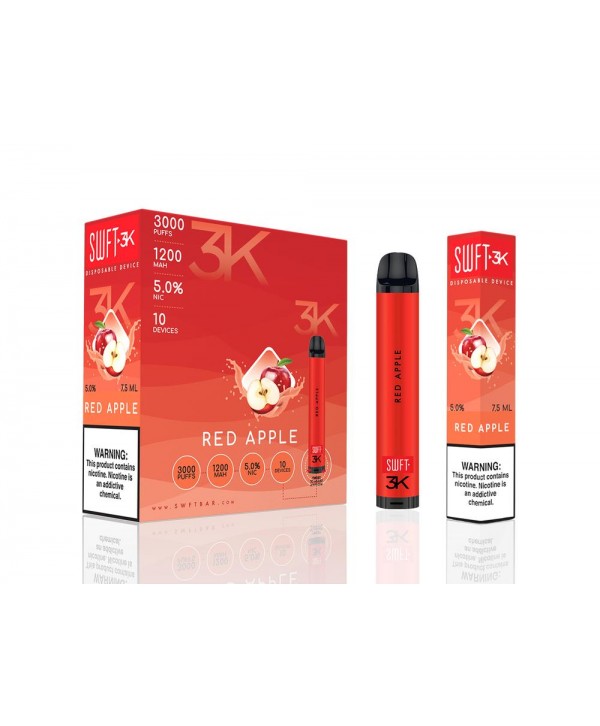 SWFT 3K disposable - Red Apple - 3000 puffs