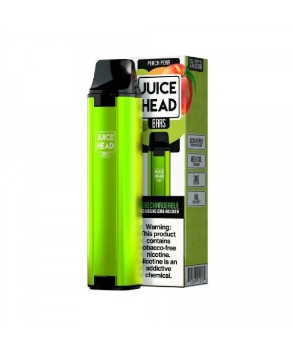 Juice Head Bars Disposable - Peach Pear [3000 puffs]