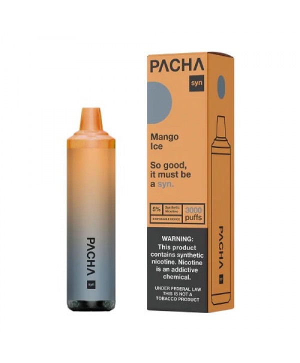 Pacha Syn Disposables by Pachamama - Mango Ice [3000 puffs]